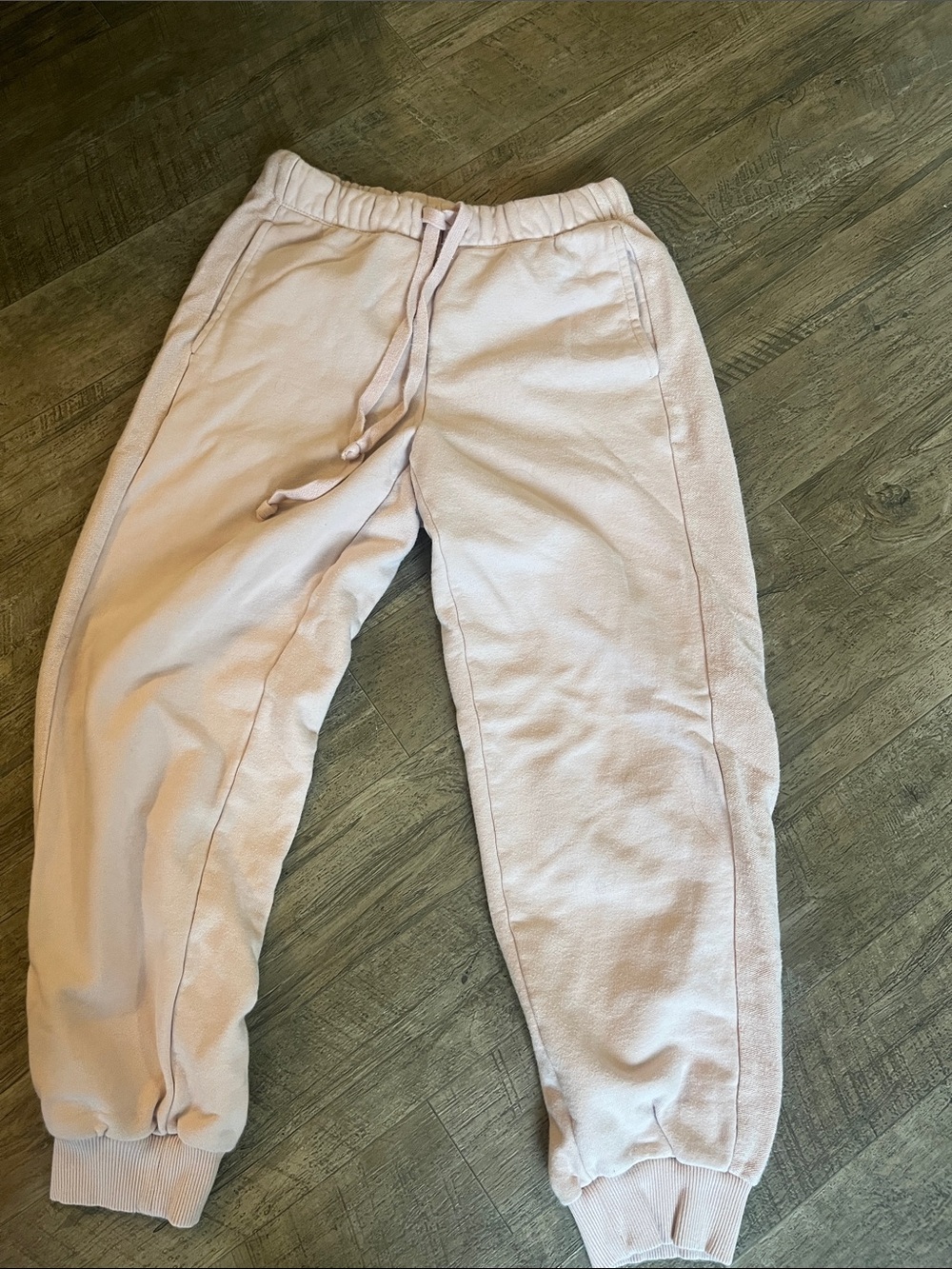 aerie Light Pink Fleece Joggers